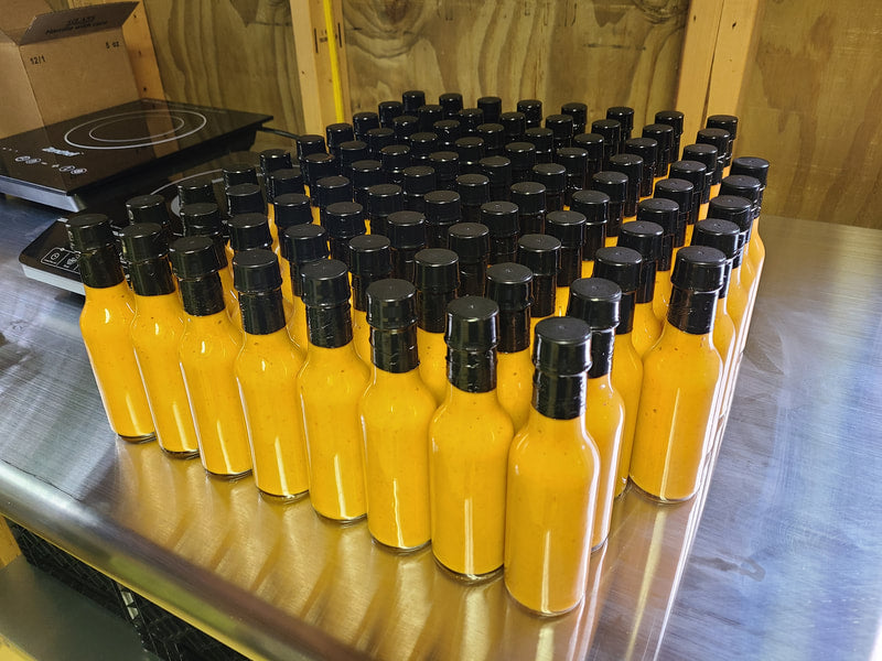 "Hottest artisan hot sauce by Shade Time"