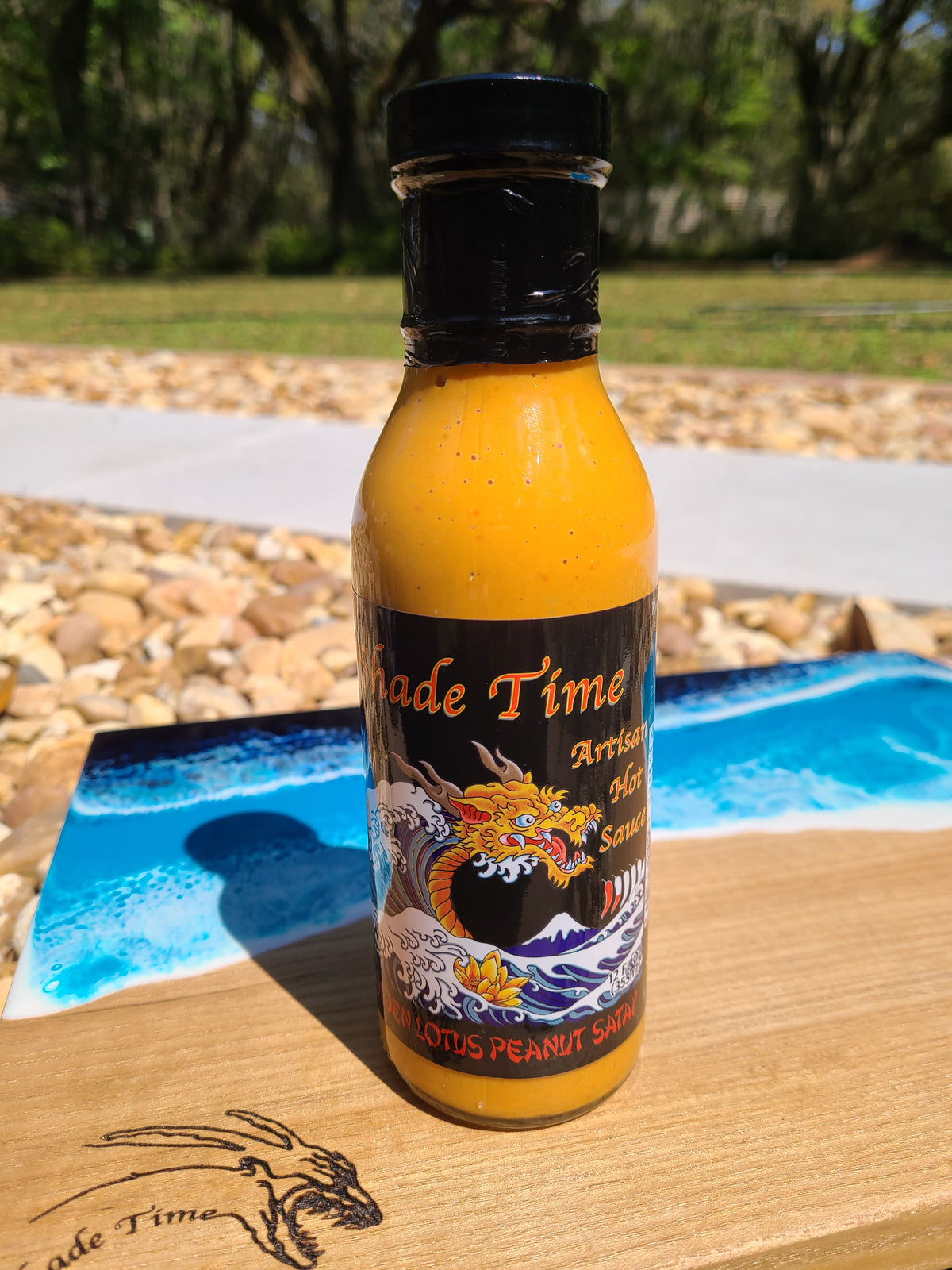 "12 oz Thai-style yellow curry sauce with tomato and onion by Shade Time"
