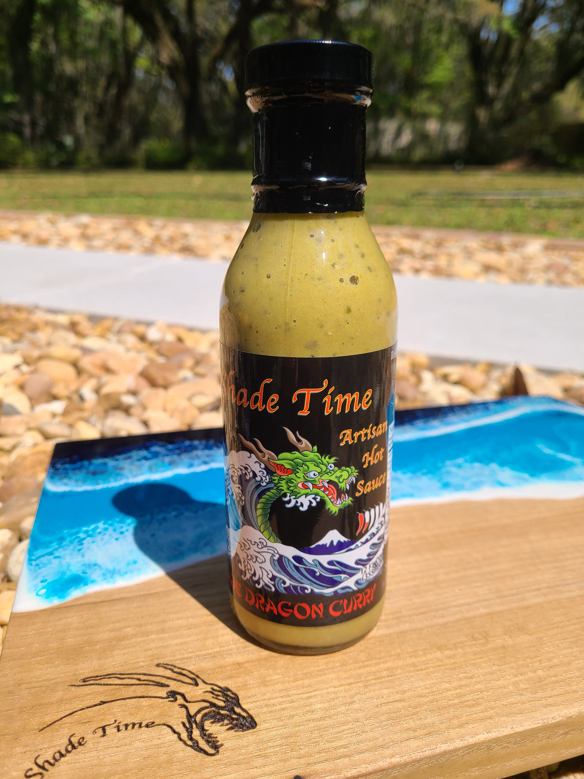 "Jade Dragon Curry 12 oz Thai green curry sauce with lemongrass and ginger"