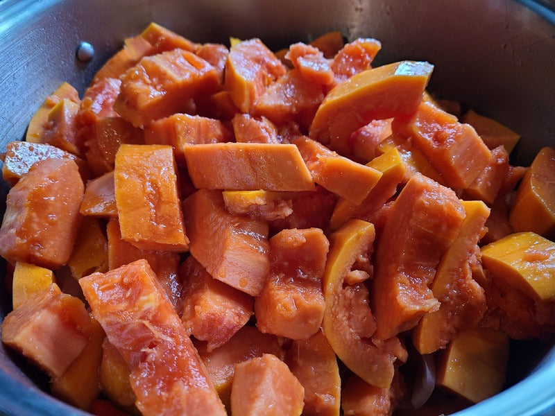 "Papaya for Shade Time Parrot Sauce"