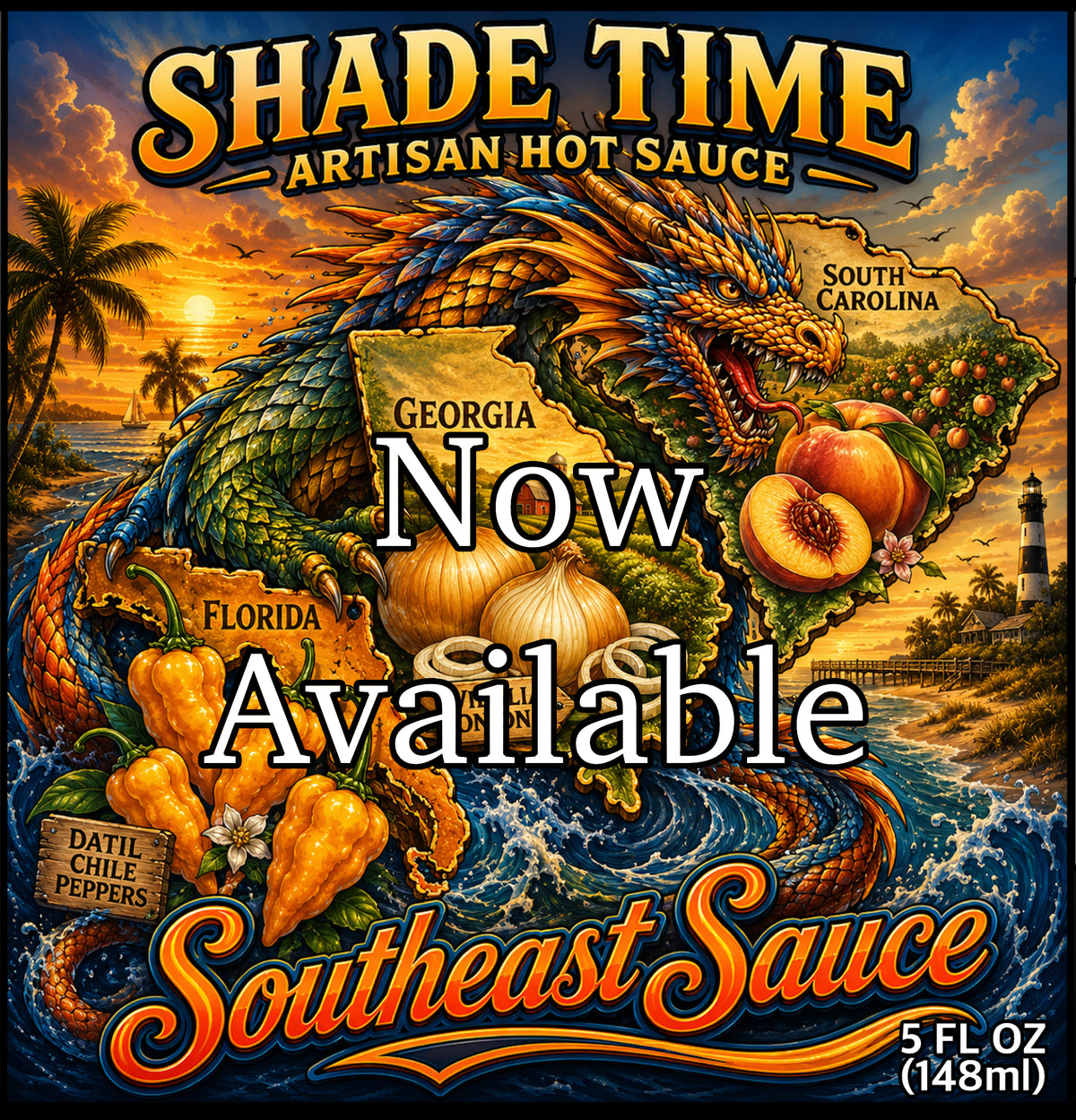 Southeast hot sauce 5 fl. oz.